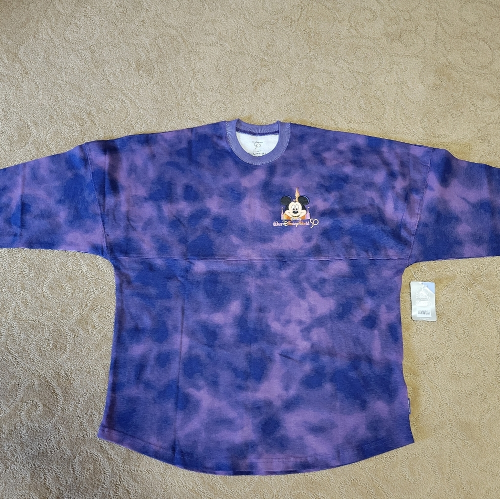 NWT, Disney 50th Anniversary spirit jersey purple